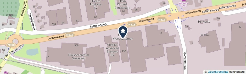 Kaartweergave Aaltenseweg 54 in Varsseveld