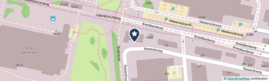 Kaartweergave Rooswijkweg 220 in Velsen-Noord
