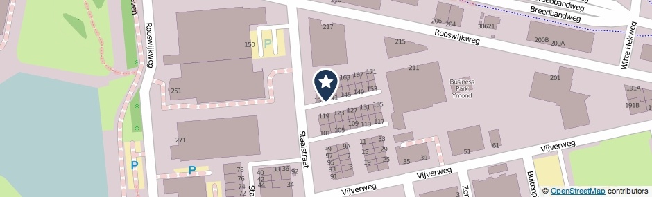 Kaartweergave Staalstraat 139 in Velsen-Noord
