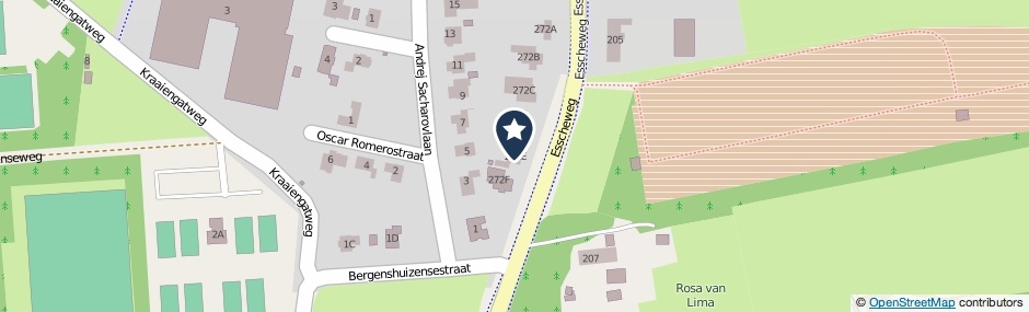 Kaartweergave Esscheweg 272-E in Vught