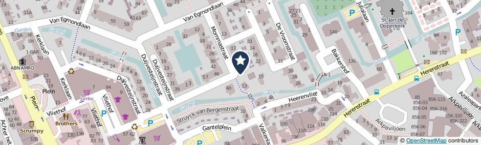 Kaartweergave Mommastraat 31 in Wateringen