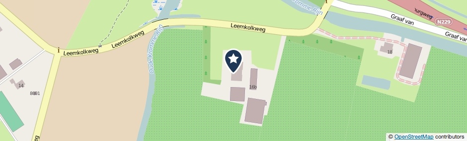 Kaartweergave Leemkolkweg 16 in Werkhoven