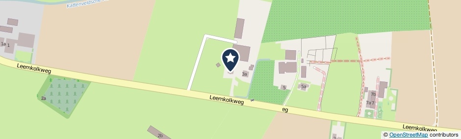 Kaartweergave Leemkolkweg 3 in Werkhoven