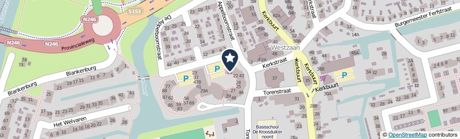 Kaartweergave Lambert Meliszstraat 30 in Westzaan