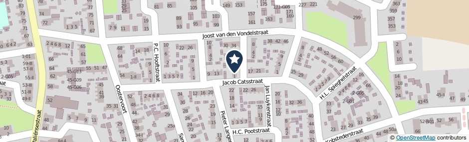 Kaartweergave Constantijn Huygensstraat 3 in Winterswijk