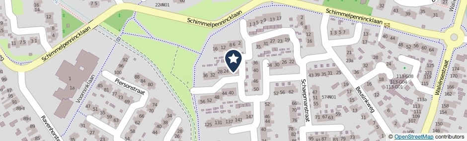 Kaartweergave Groen Van Prinstererstraat 20 in Winterswijk
