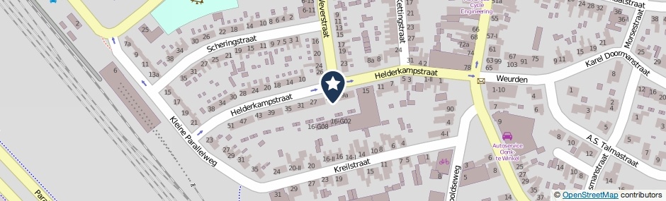 Kaartweergave Helderkampstraat 23 in Winterswijk