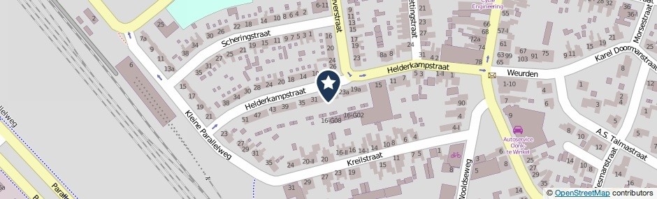 Kaartweergave Helderkampstraat 27 in Winterswijk