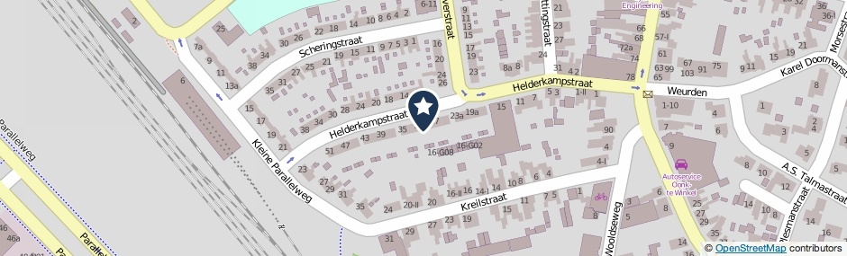 Kaartweergave Helderkampstraat 31-A in Winterswijk