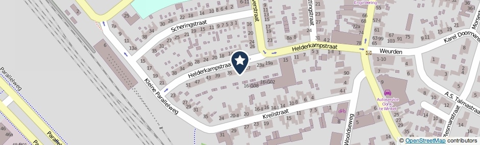 Kaartweergave Helderkampstraat 31 in Winterswijk