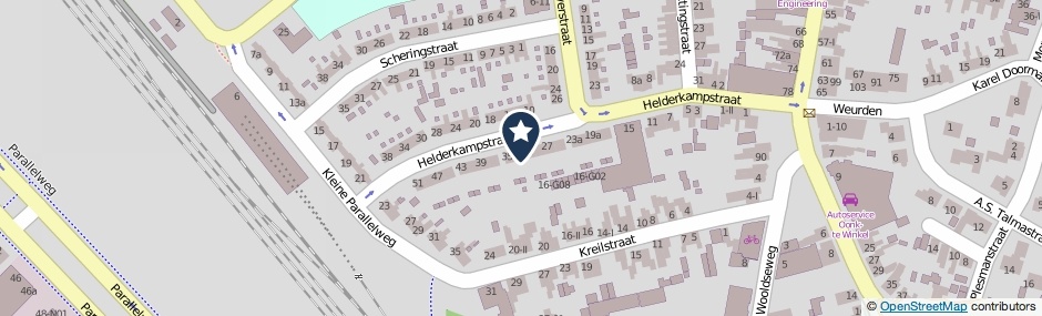 Kaartweergave Helderkampstraat 33 in Winterswijk