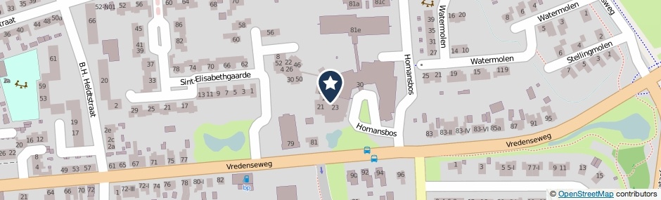 Kaartweergave Homansbos 17 in Winterswijk