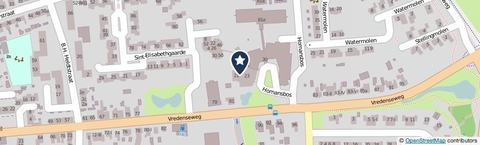 Kaartweergave Homansbos 18 in Winterswijk
