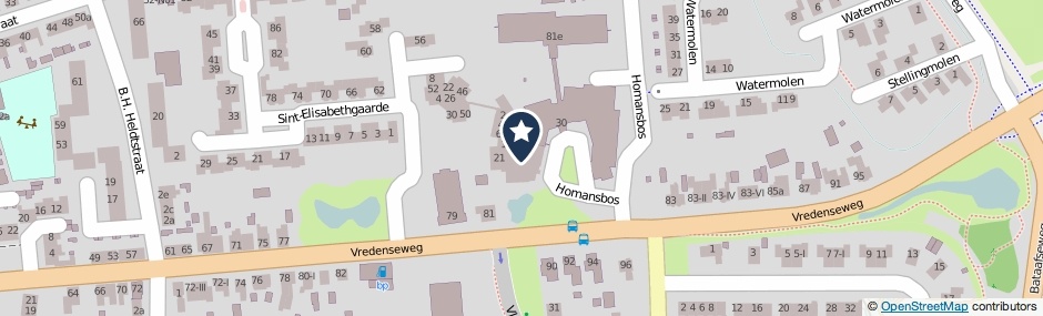 Kaartweergave Homansbos 23 in Winterswijk