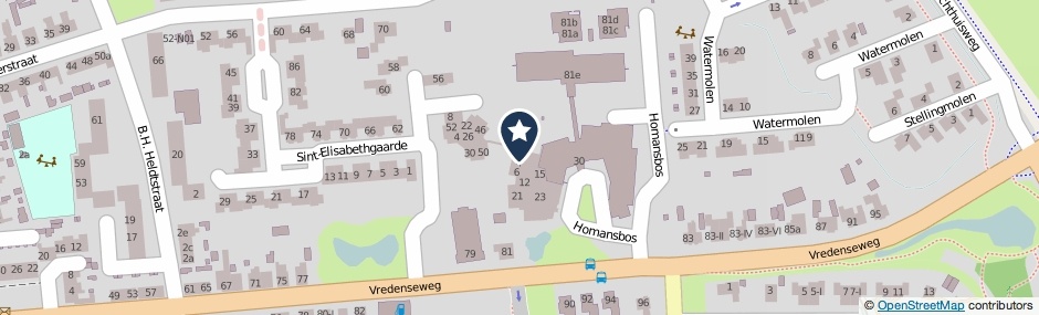 Kaartweergave Homansbos 3 in Winterswijk