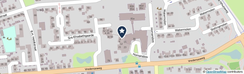 Kaartweergave Homansbos 7 in Winterswijk