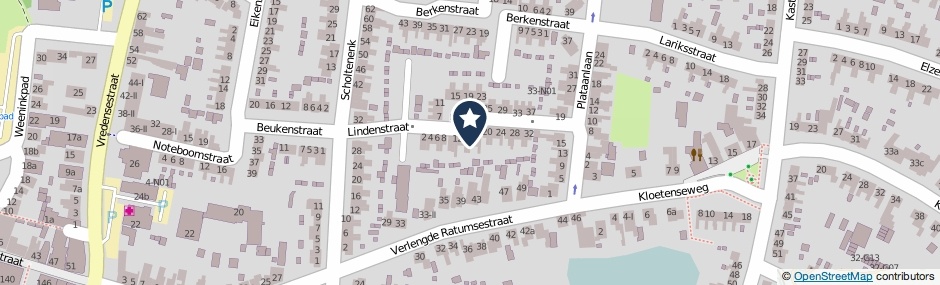 Kaartweergave Lindenstraat 16 in Winterswijk