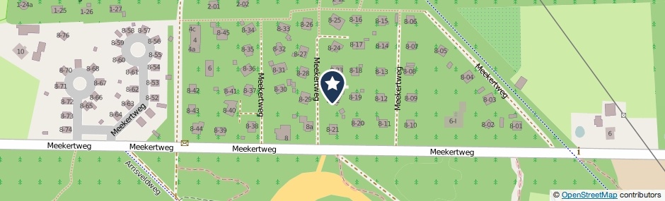 Kaartweergave Meekertweg 8-22 in Winterswijk