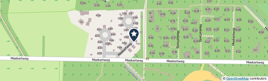 Kaartweergave Meekertweg 8-52 in Winterswijk
