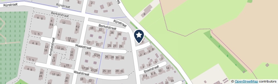 Kaartweergave Reggestraat 1 in Winterswijk