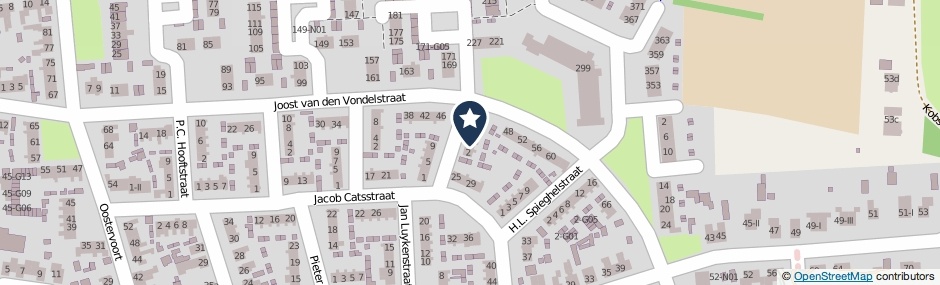 Kaartweergave Roemer Visscherstraat 4 in Winterswijk