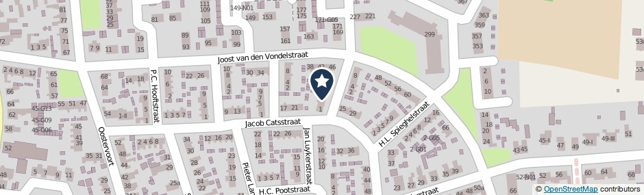 Kaartweergave Roemer Visscherstraat 5 in Winterswijk