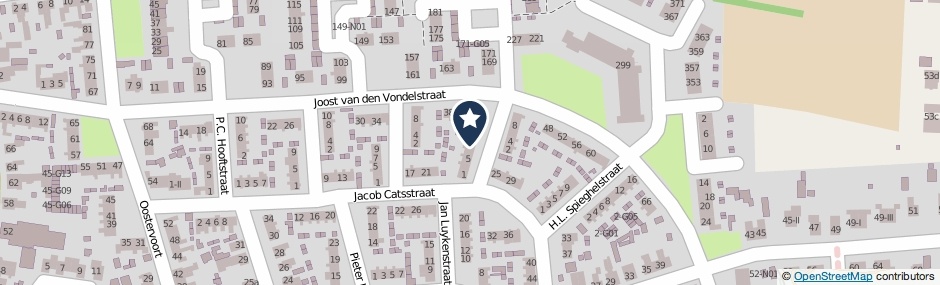 Kaartweergave Roemer Visscherstraat 9 in Winterswijk