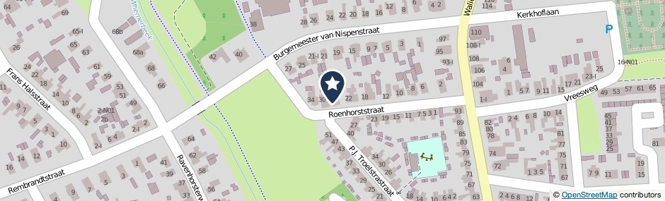 Kaartweergave Roenhorststraat 26 in Winterswijk