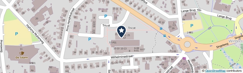 Kaartweergave Tricot 53 in Winterswijk