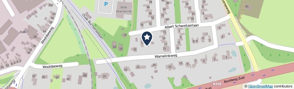 Kaartweergave Wamelinkweg 10 in Winterswijk