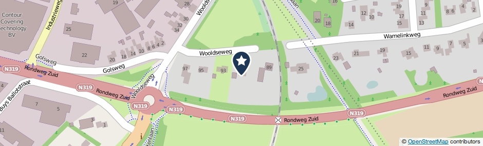 Kaartweergave Wooldseweg 91 in Winterswijk