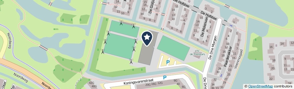 Kaartweergave De Drie Morgen 2 in Wormer