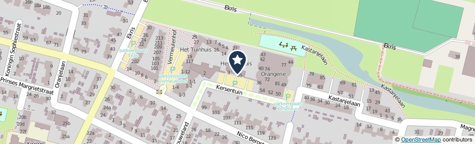 Kaartweergave Kersentuin 24 in Woudenberg