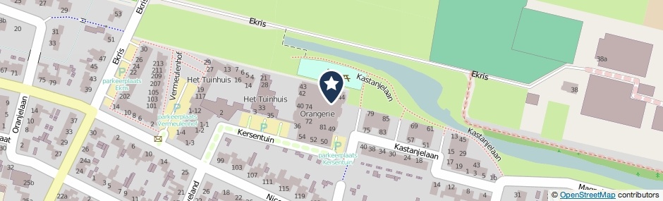 Kaartweergave Kersentuin 77 in Woudenberg