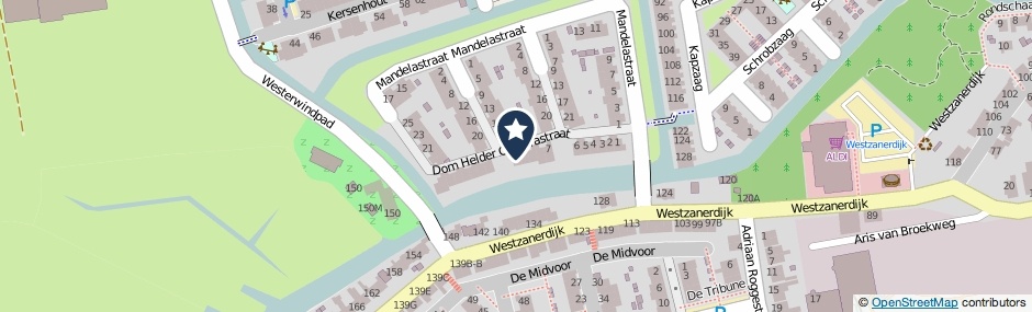 Kaartweergave Dom Helder Camarastraat 11 in Zaandam