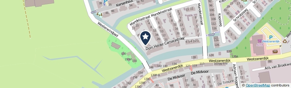 Kaartweergave Dom Helder Camarastraat 20 in Zaandam