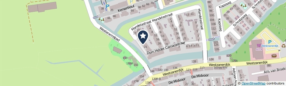 Kaartweergave Dom Helder Camarastraat 23 in Zaandam