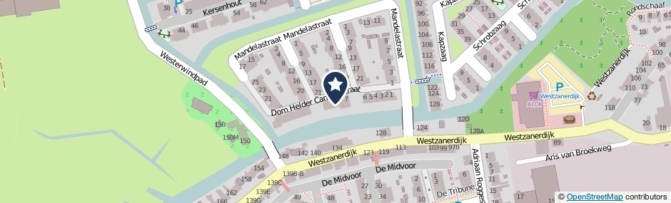 Kaartweergave Dom Helder Camarastraat 9 in Zaandam