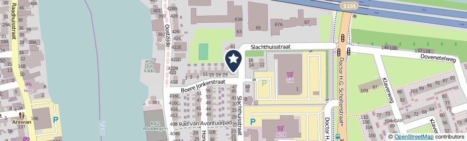 Kaartweergave Slachthuisstraat 51 in Zaandam