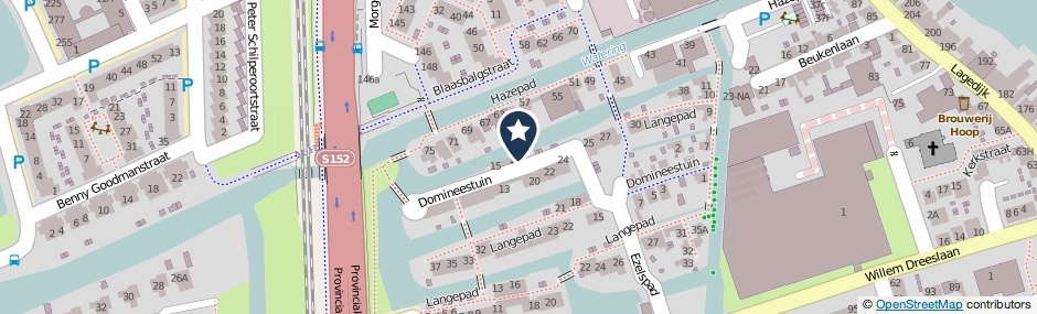 Kaartweergave Orgelmakersgracht 19 in Zaandijk