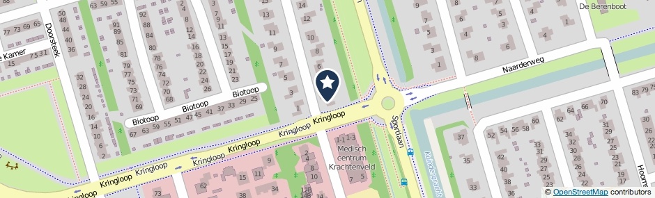 Kaartweergave Corridor 2 in Zeewolde