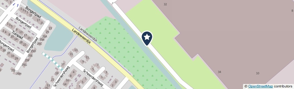Kaartweergave Exa in Zevenaar