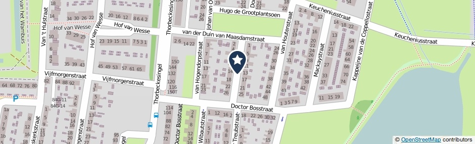 Kaartweergave Van Limburg Stirumstraat in Zutphen